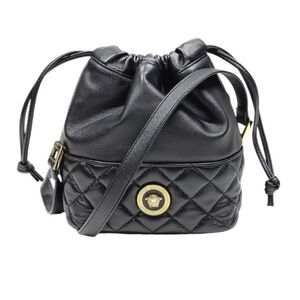 Versace Nappa Medusa Bucket Bag